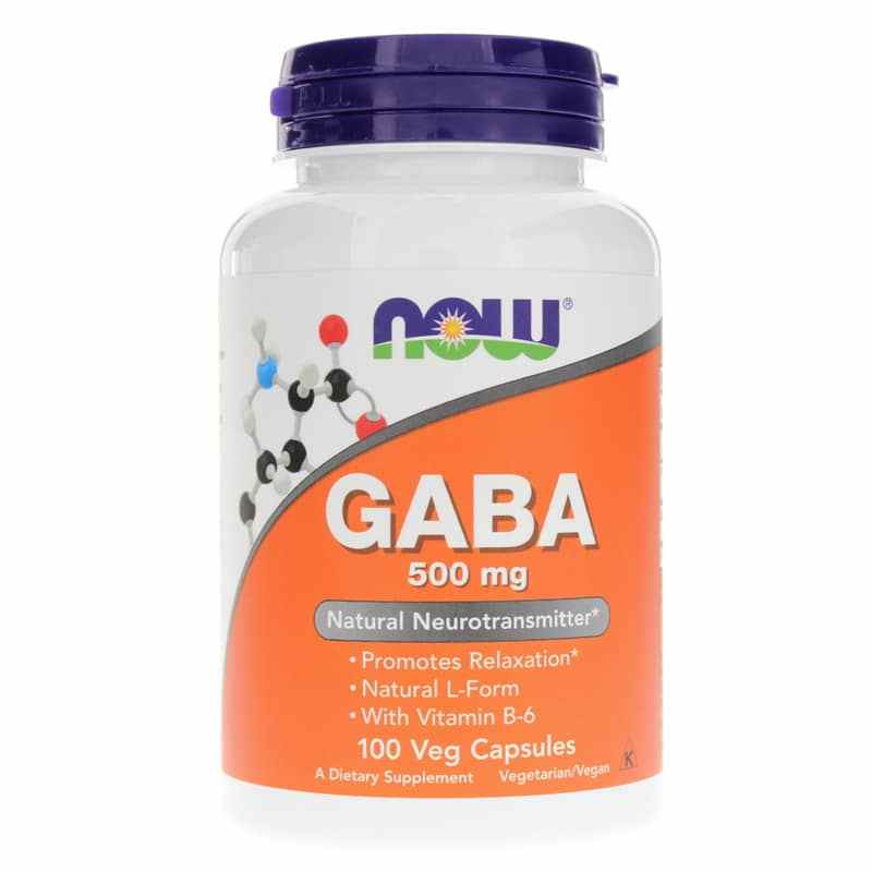 GABA 500 Mg, NOW Foods